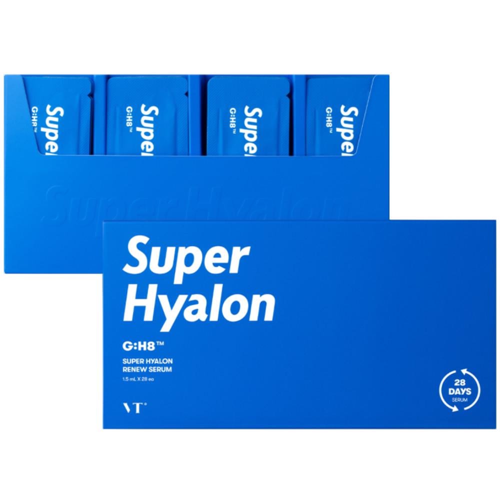 Набір зволожуючих сироваток для обличчя VT Cosmetics Super Hyalon Renew Serum 28 1,5 мл (8809695671074)