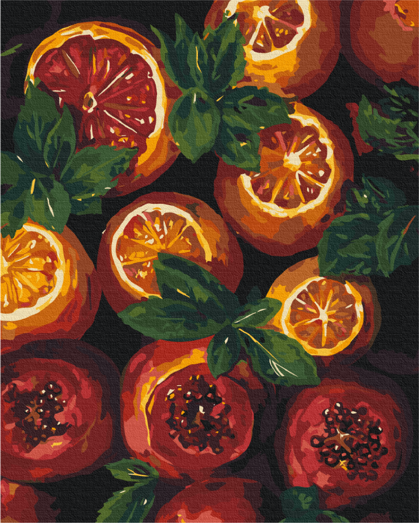 Картина за номерами Brushme Преміум Соковита насолода 40x50 см (PBS53782)