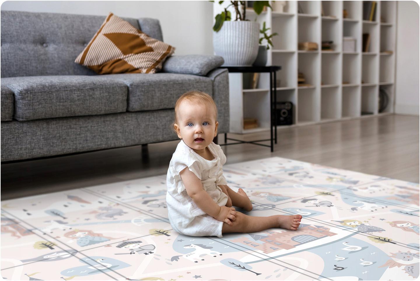 Термоковрик детский двухсторонний Nukido 200х180х1 см - фото 9 Термоковрик детский двухсторонний Nukido 200х180х1 см - фото 9