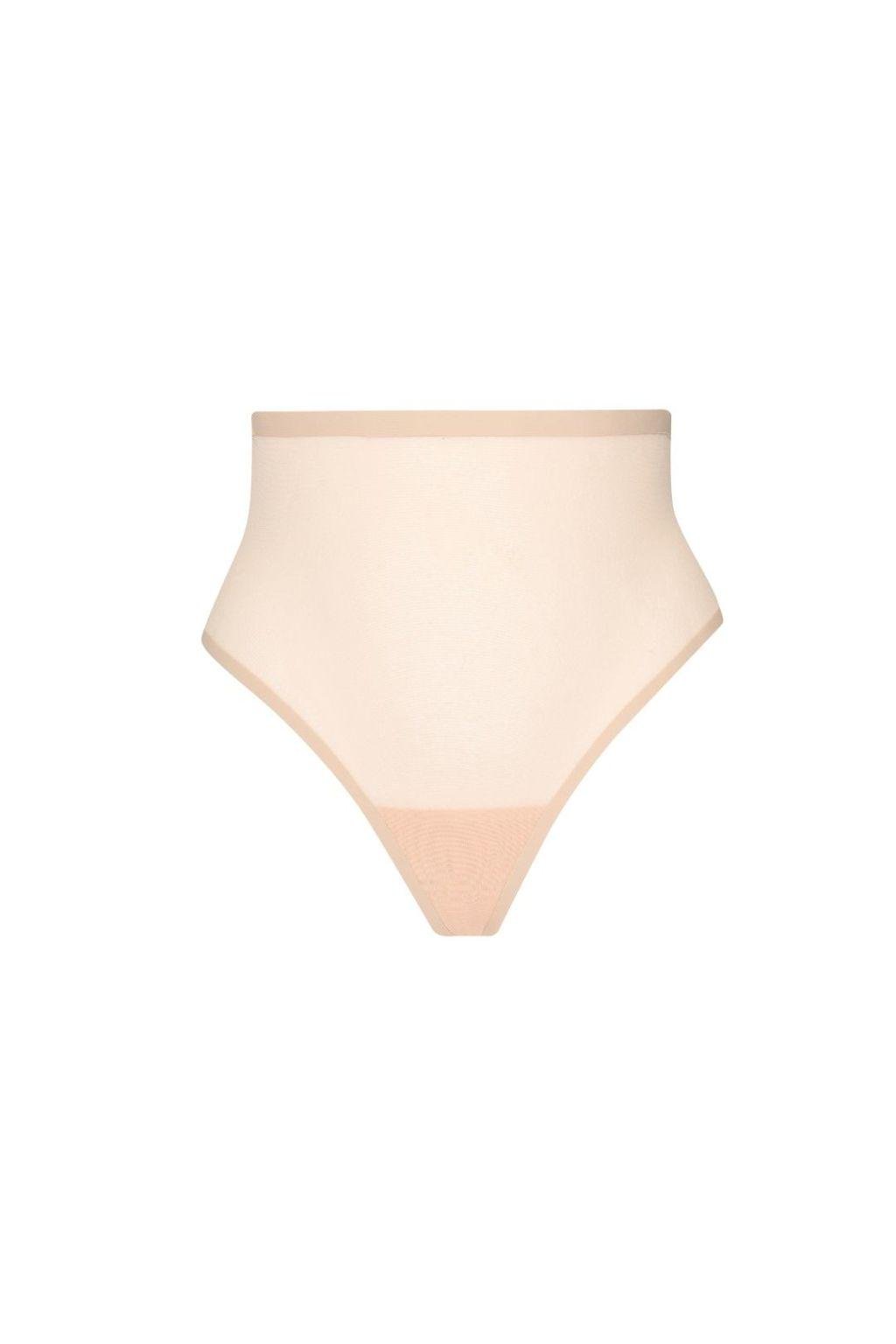 Труси стрінги з високою посадкою Bye Bra М Тілесний (2675-тілесн)