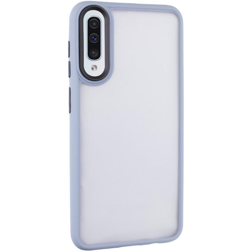 Противоударный Чехол TPU+PC Lyon Frosted для Samsung Galaxy A50 (A505F) / A50s / A30s Sierra Blue