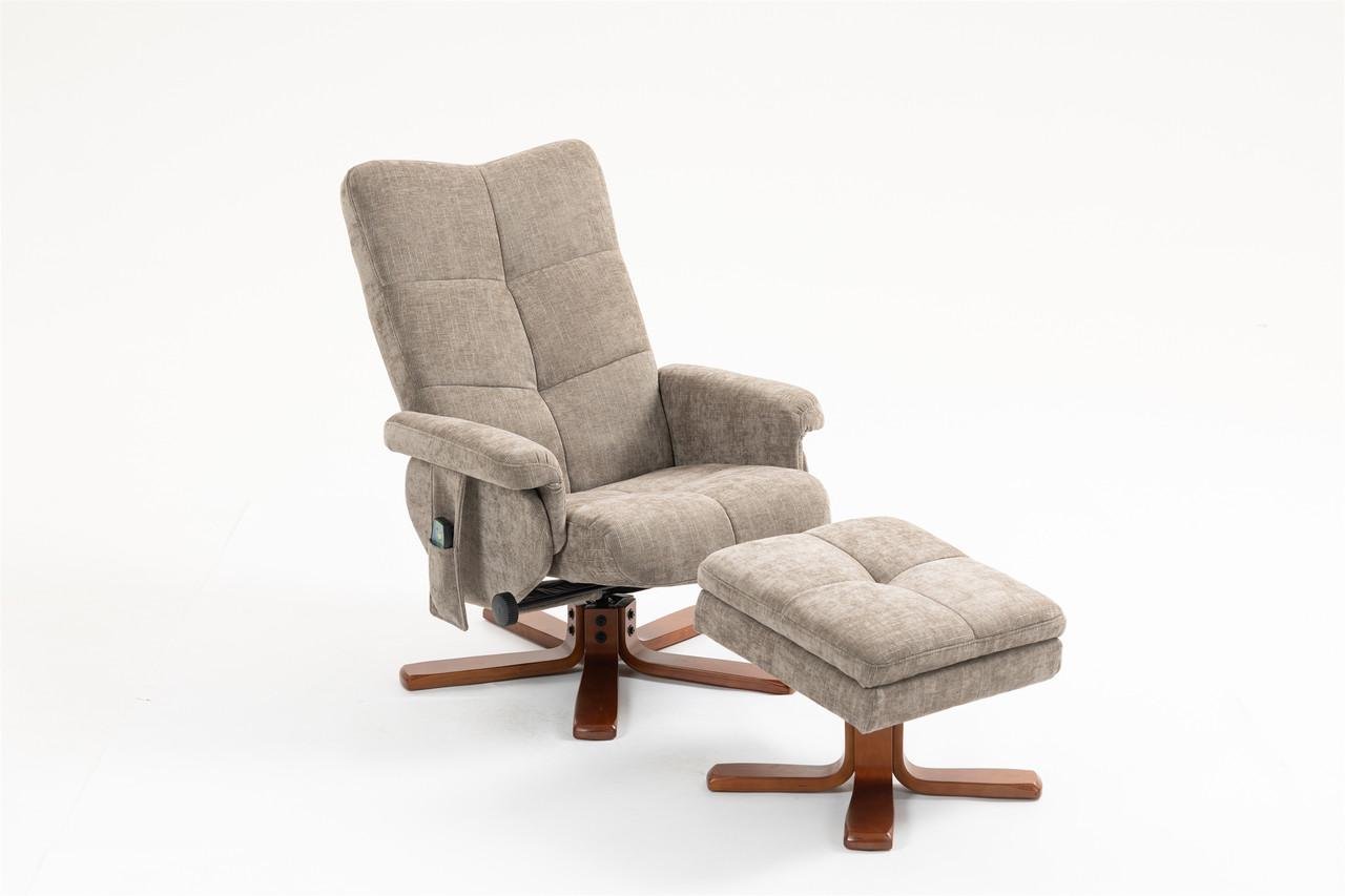 Кресло для отдыха Avko Style ARMH 020 с массажем и подогревом Cappuccino (2721102330)