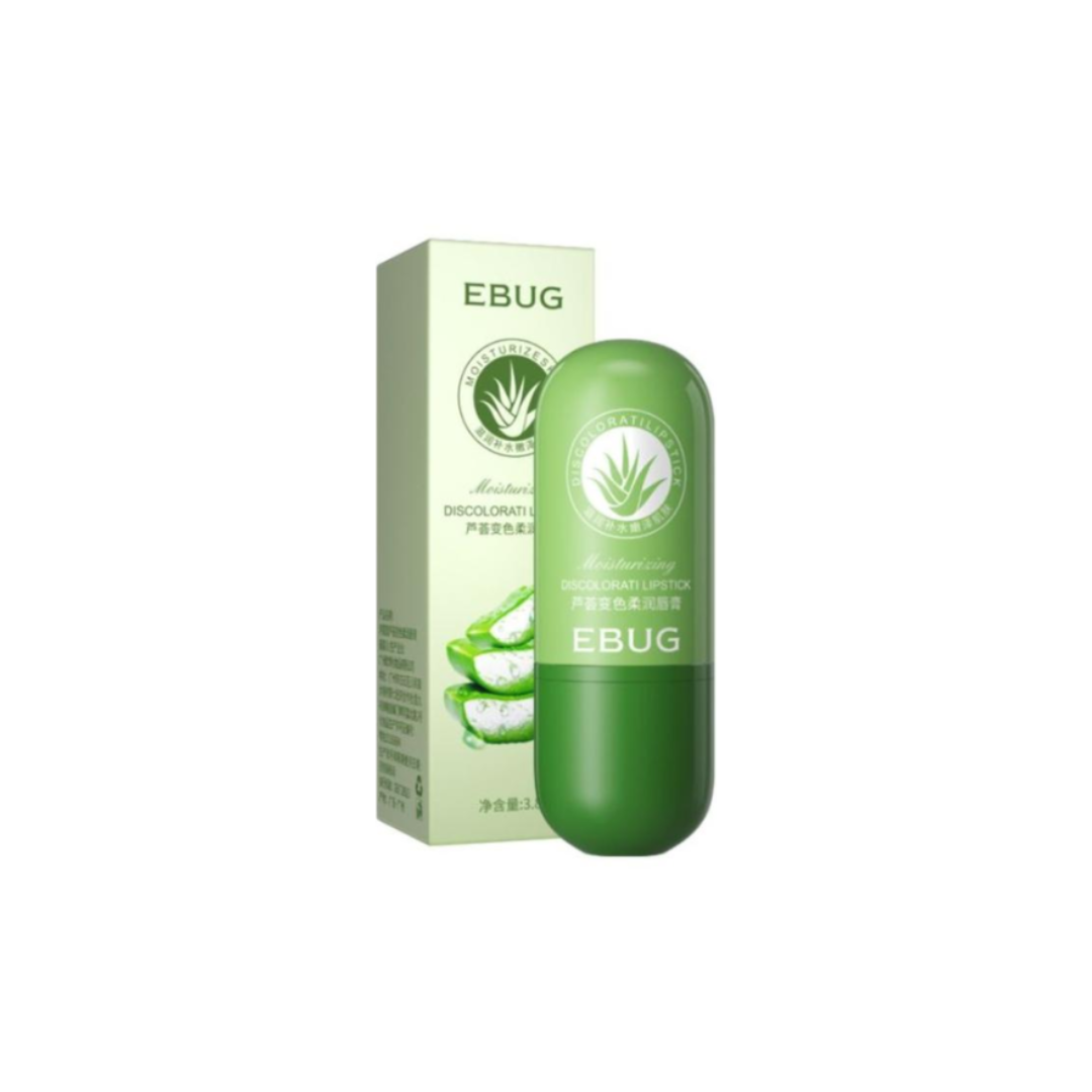 Гігієнічна помада алое Ebug Moisturizing Discolorati Aloe Lipstick 4 г (27303647)