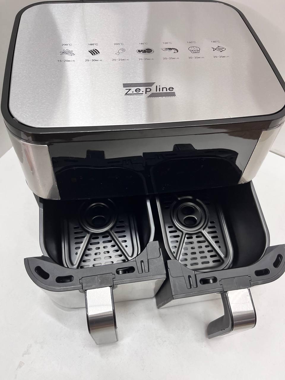 Аерофритюрниця ZepLine ZP-209 4000Вт 12 л на 2 чаші - фото 2 Аерофритюрниця ZepLine ZP-209 4000Вт 12 л на 2 чаші - фото 2