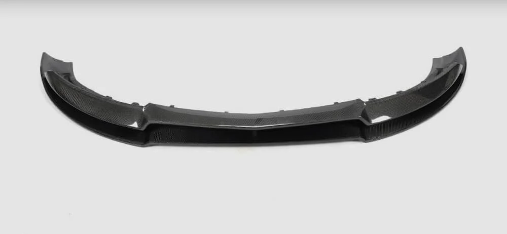 Накладка на передний бампер Lip DDCarbon V2 для AMG-Line/A45 AMG HB 2013-2015/Mercedes A-сlass W176 2012-2018 карбон (147999)