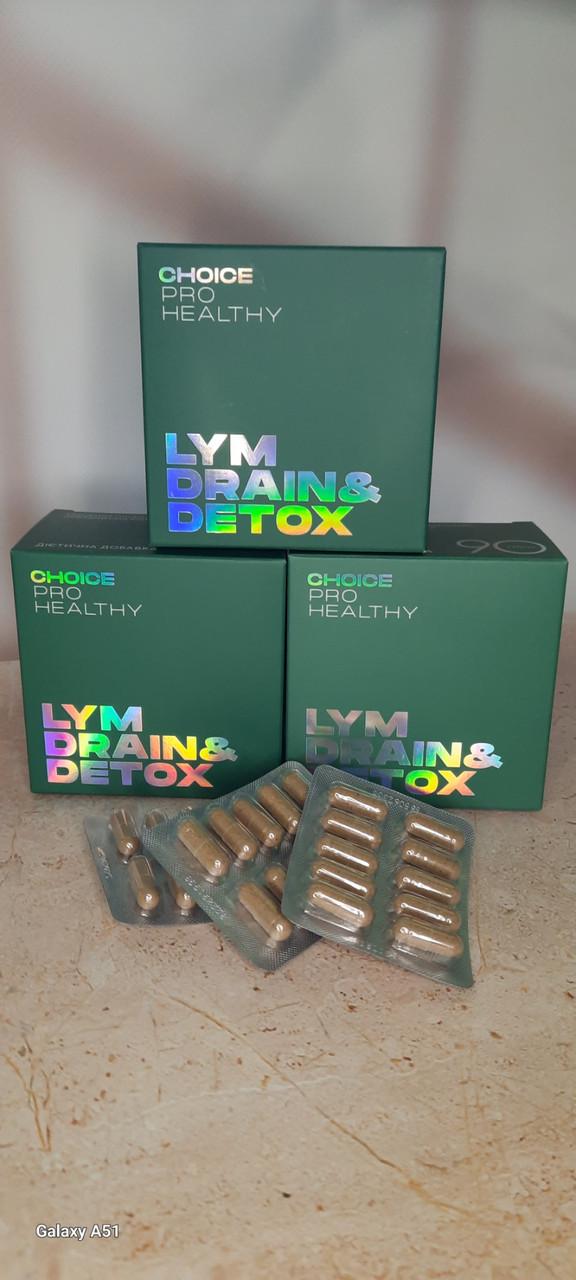 Растительный препарат для лимфодренажа и глубокой очистки организма Choice LYM DRAIN&DETOX 60 кап. (2013357046) - фото 3