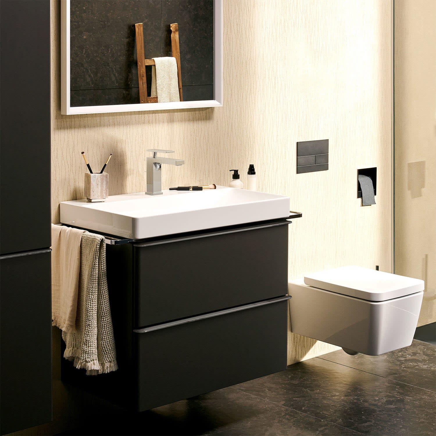 Змішувач для умивальника Hansgrohe Tecturis E EcoSmart+ 73014000 з джойстиком Хром (176391) - фото 11