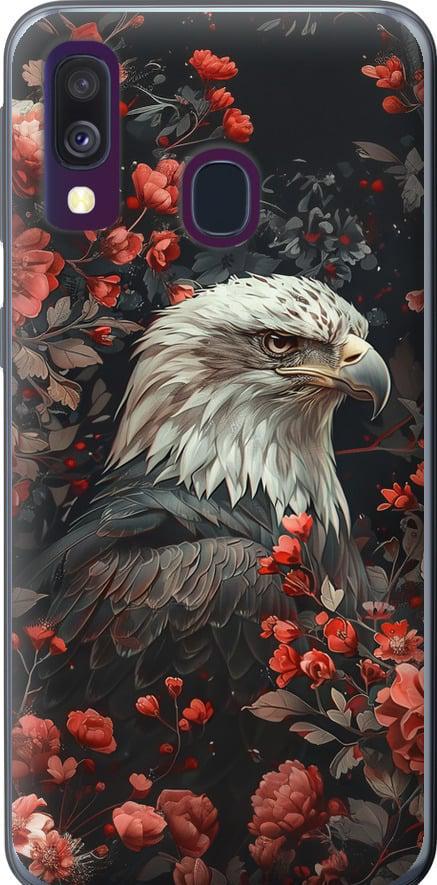 Чехол на Samsung Galaxy A40 2019 A405F Цветочный страж (6102t-1672-42517)