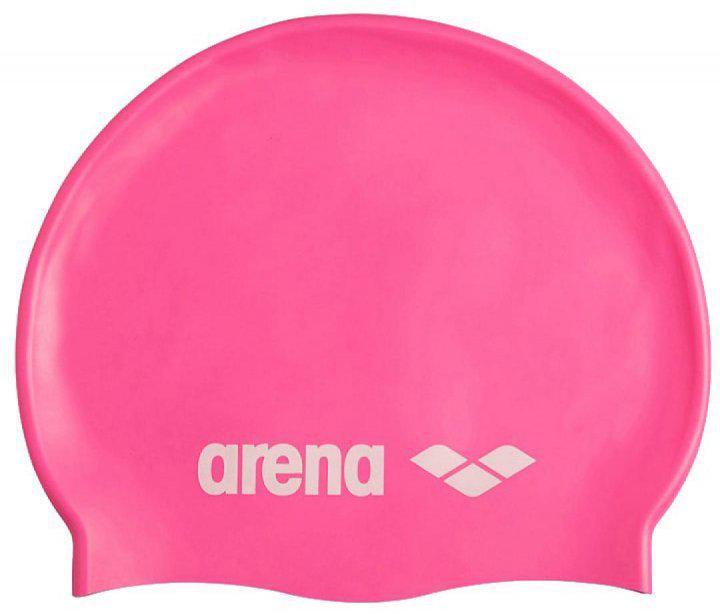 Шапка Arena CLASSIC SILICONE OSFM Рожевий (91662-103) - фото 1