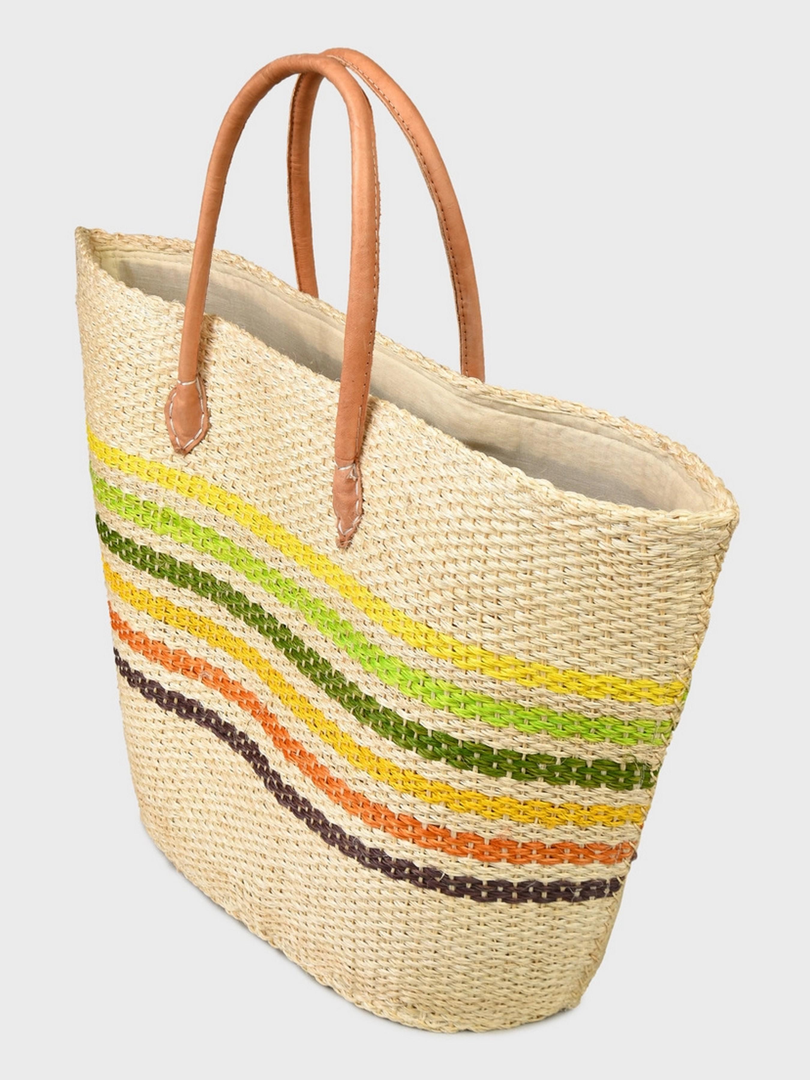 Сумка пляжная LE COMTOUR DE LA PLAGE Kirindy SGM NAT One Size Naturel (ZIK0000018218) - фото 2 Сумка пляжная LE COMTOUR DE LA PLAGE Kirindy SGM NAT One Size Naturel (ZIK0000018218) - фото 2