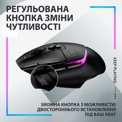 Комп'ютерна мишка Logitech G502 X Plus Wireless Black (910-006162) - фото 6