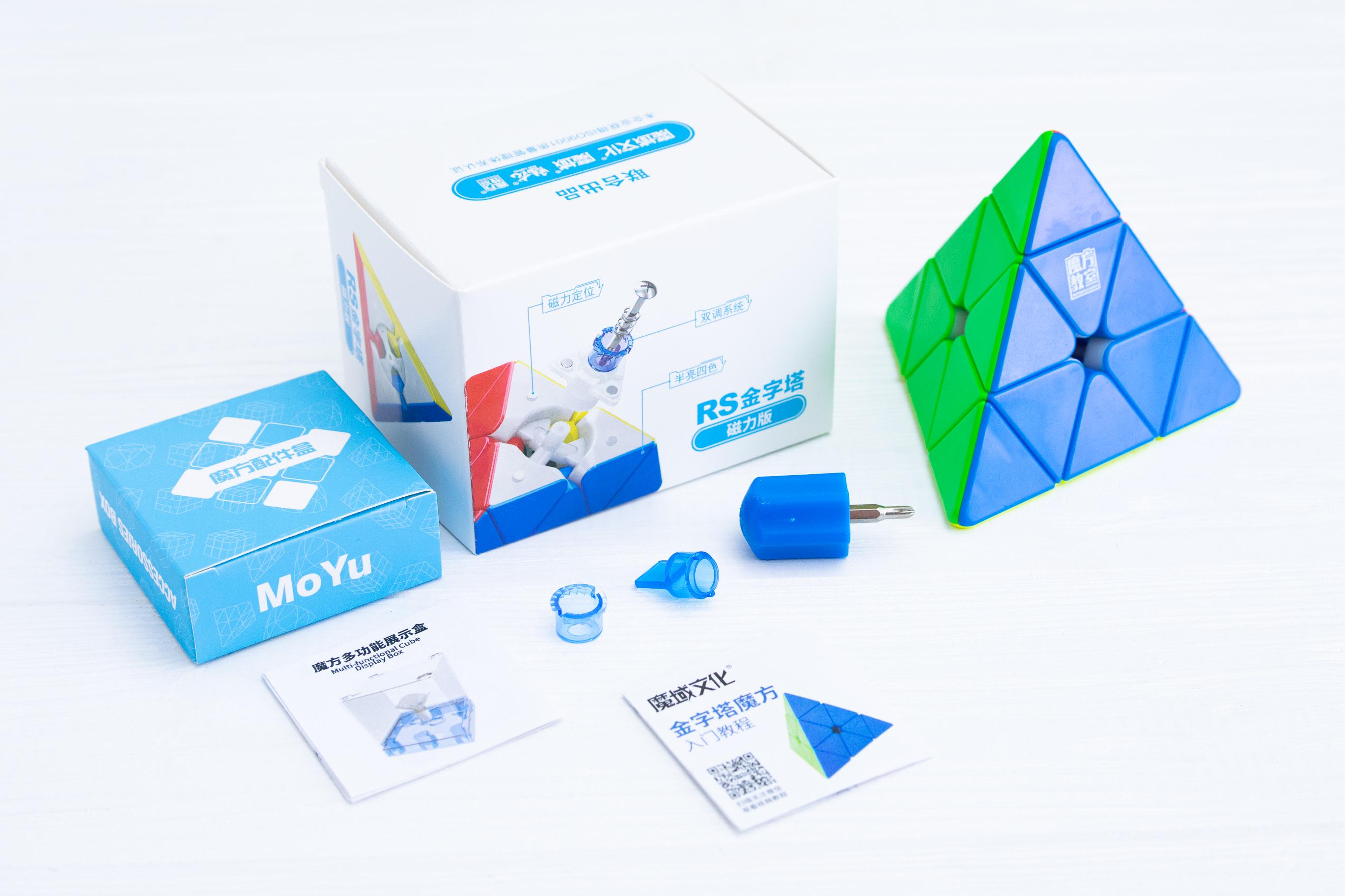 Пирамидка скоростная MoYu RS Pyraminx Magnetic - фото 5