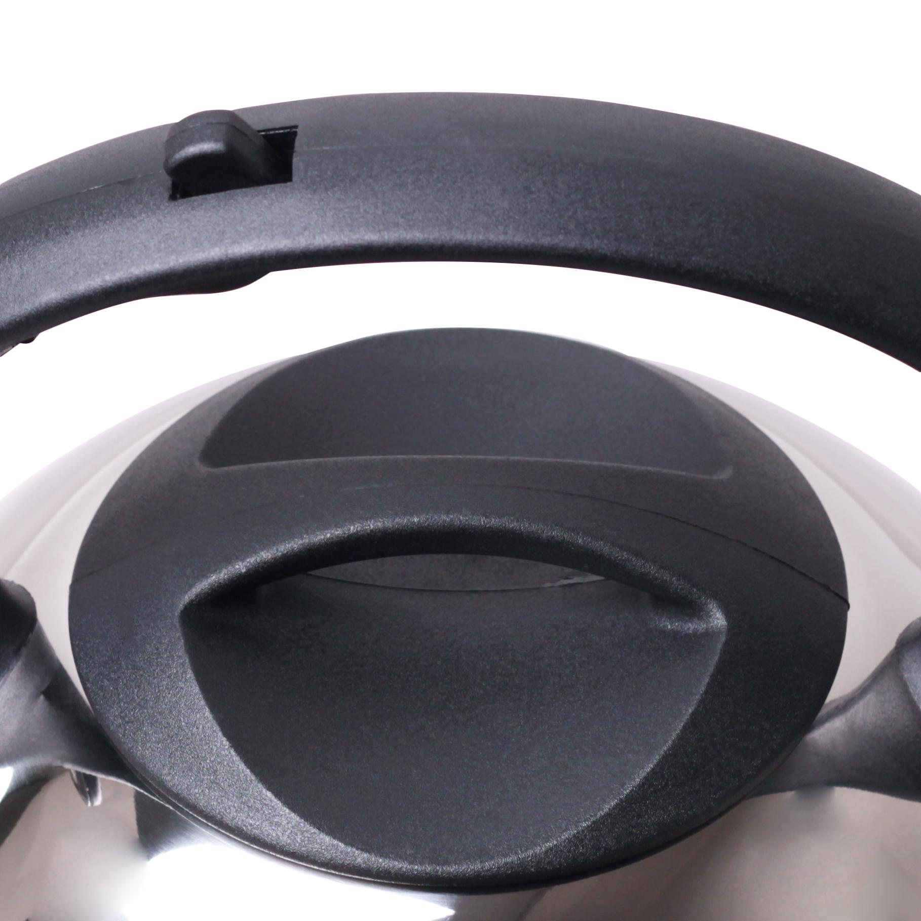 Чайник Kamille из нержавеющей стали со свистком 2,5 л (0689) - фото 2