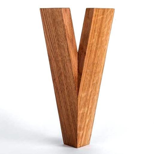 Світильник настінний з дерева Батавія Сієна (БРА-002405)