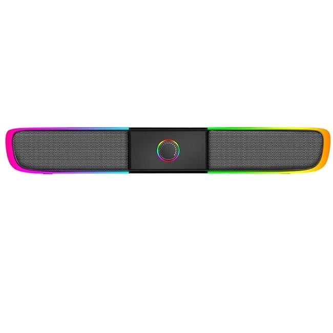 Колонка для ПК/ноутбука Xtrike ME SK-600 з RGB підсвічуванням Black (017396)