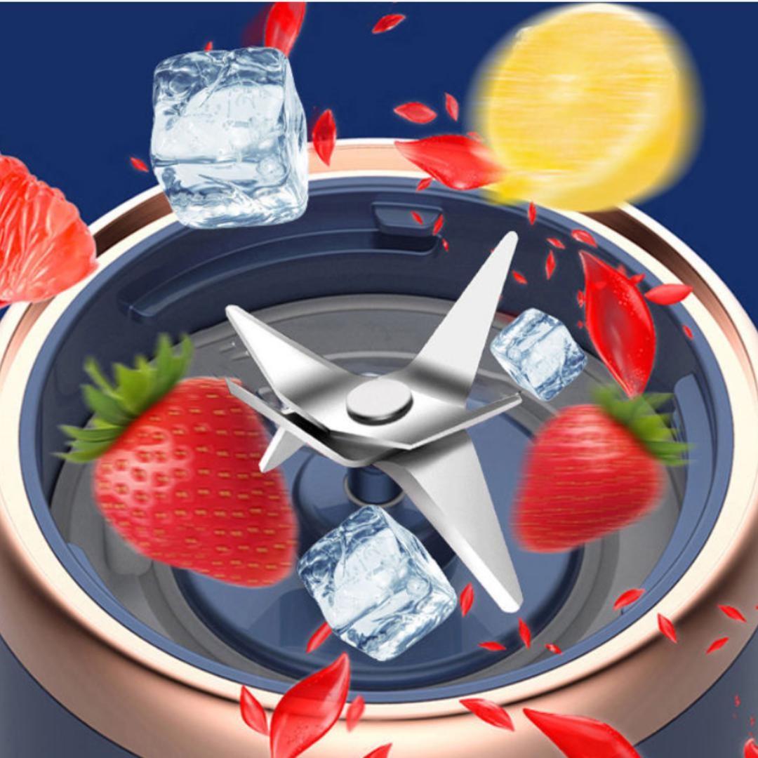 Соковитискач-блендер електричний міні з USB 400 мл (9241) - фото 6 Соковитискач-блендер електричний міні з USB 400 мл (9241) - фото 6