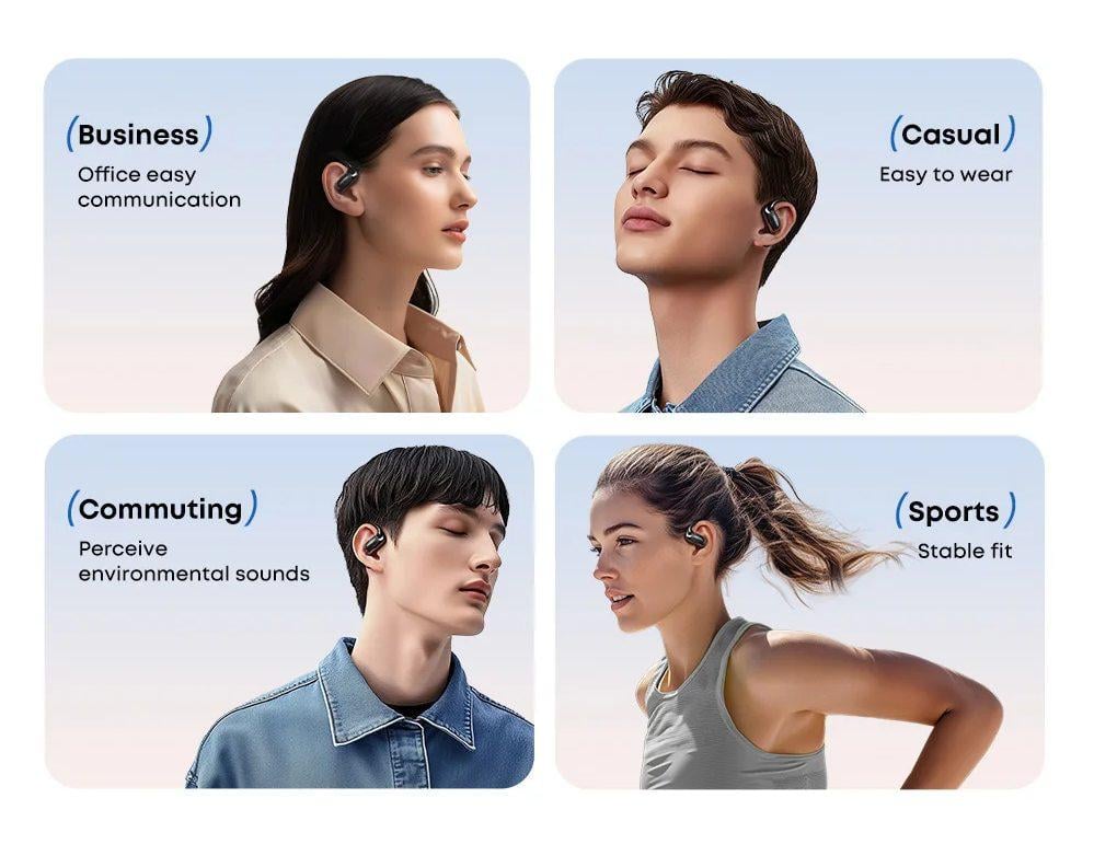 Наушники костные Bluetooth 5.4 Langsdom TE-10 Pro с шумоподавлением костной (26654656) - фото 7 Наушники костные Bluetooth 5.4 Langsdom TE-10 Pro с шумоподавлением костной (26654656) - фото 7