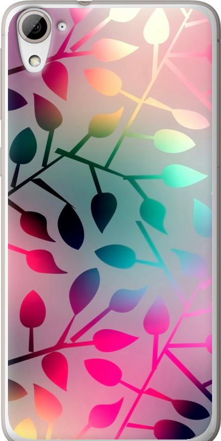 Чехол на HTC Desire 826 dual sim Листья (2235u-312-42517)