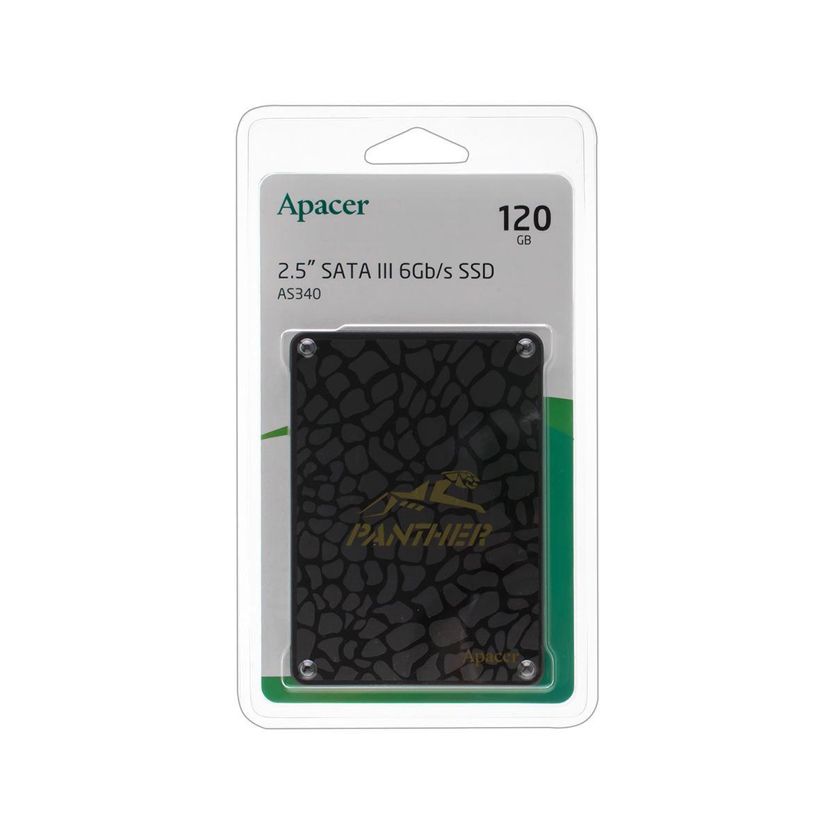 SSD-диск Apacer AS340 Panther 2,5" 120 Gb (218172) - фото 1