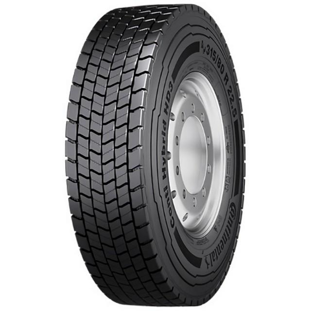 Шина Continental ContiRe HD3 Hybrid наварка ведущая 315/80 R22,5 156/150L всесезонные (1002326232)