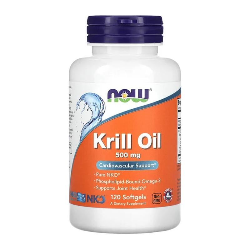 Масло криля NOW Neptune Krill Oil 500 мг 120 капс. (21378-01)