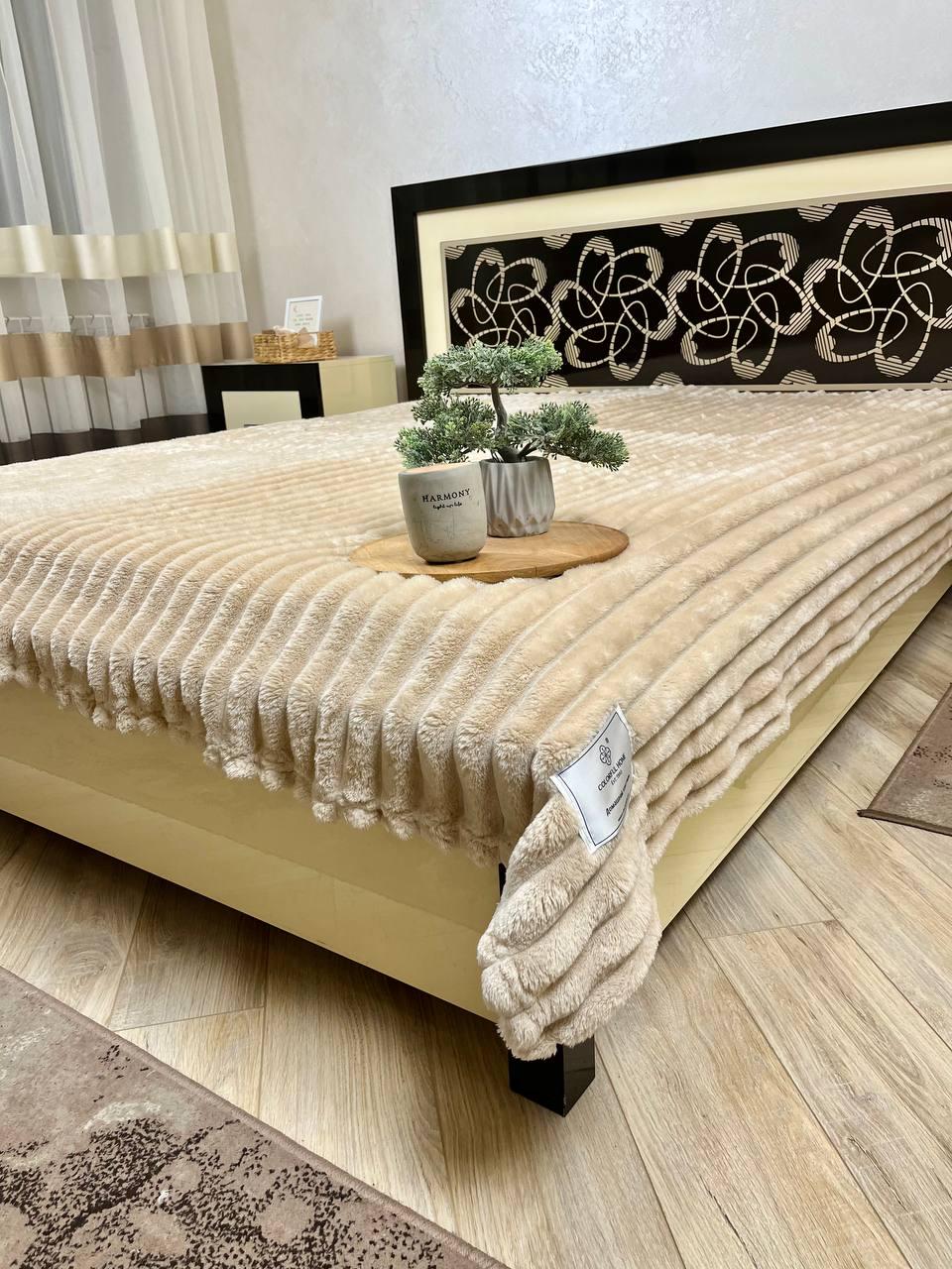 Плед Colorful Home Королевская полоска Шарпей 200х230 см (др-01) - фото 5