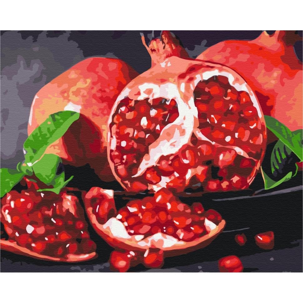 Картина за номерами Brushme Смачний гранат BS32215 40x50 см (RLT31422) Картина за номерами Brushme Смачний гранат BS32215 40x50 см (RLT31422)