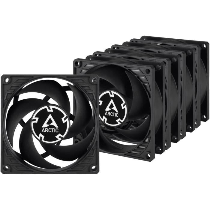 Вентилятор для корпуса Arctic P8 80 мм 5 Pack Black (ACFAN00153A)