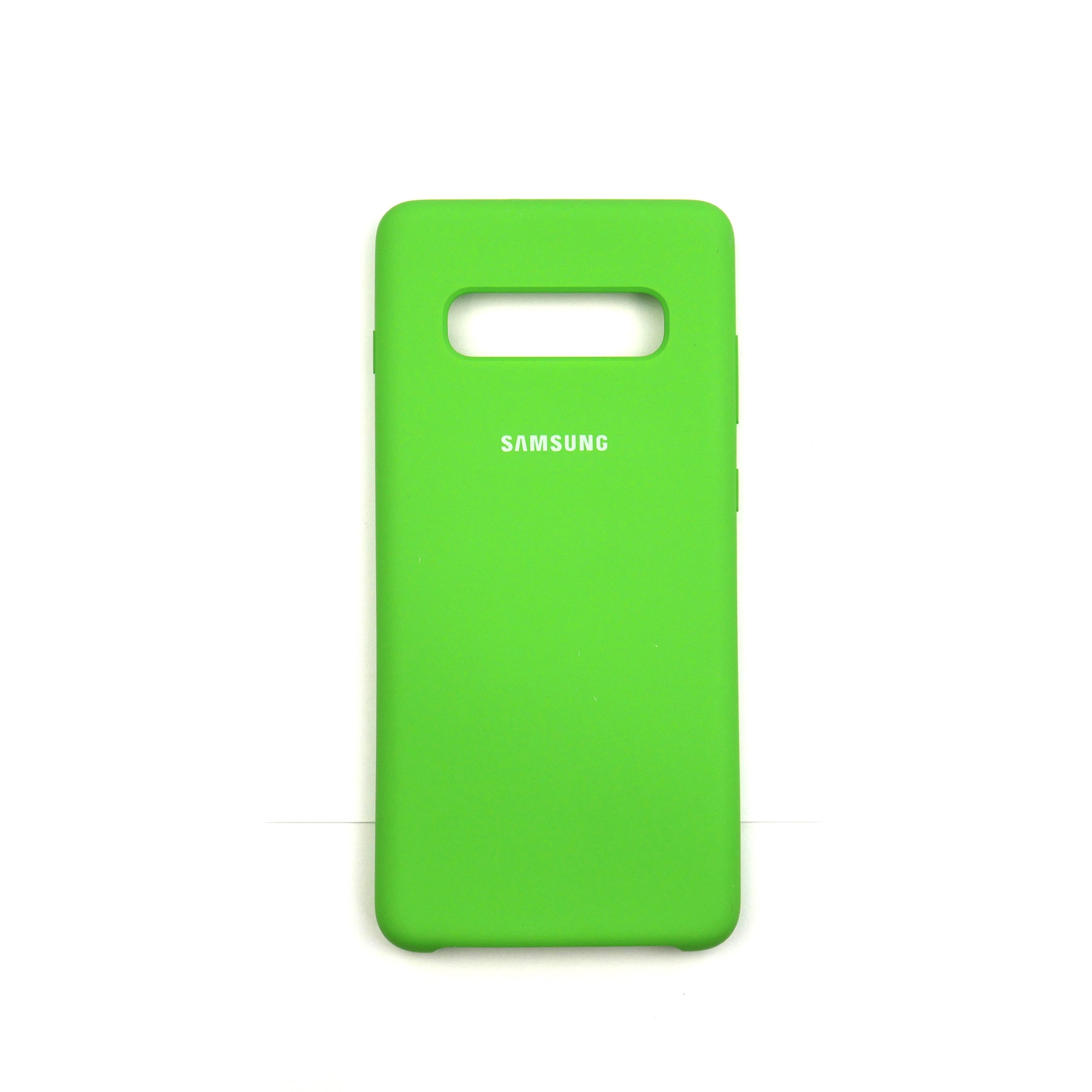 Чехол Jelly Silicone Case Samsung S10 Plus Dark Green (31)