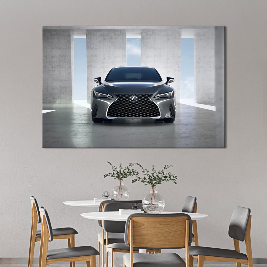 Картина на холсте Lexus IS250 122x81 см (1270-1)