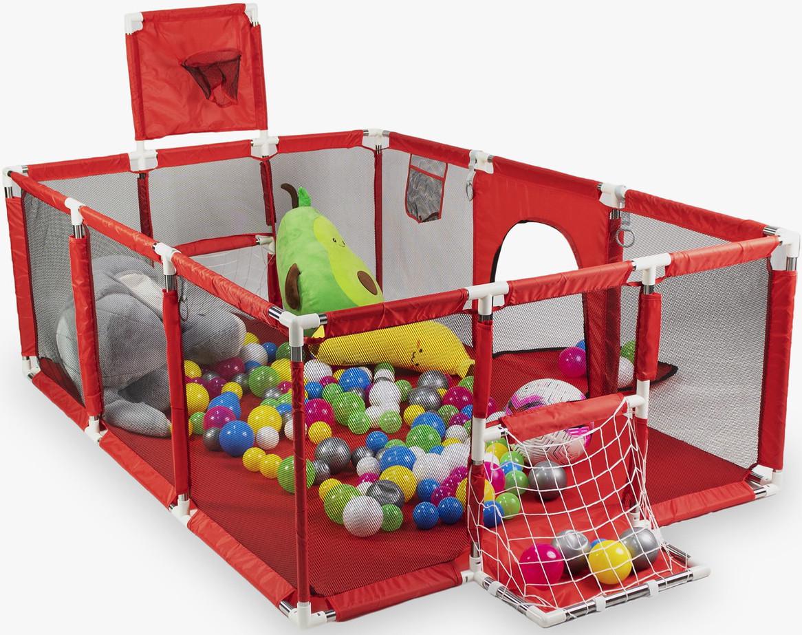 Манеж детский Diego 180х120 см Красный (31120314)