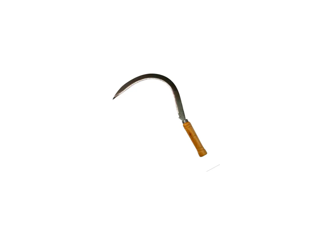 Серп для сада с круглой ручкой 35 см (P-1700)