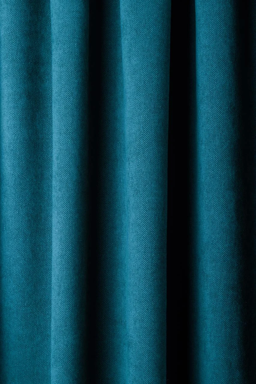 Шторы HYGG из микровелюра 1,5х2,5-3 м Синий (114080)