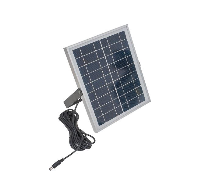 Зарядна станція із сонячною панеллю 4 USB виходу 600-800 mAh Gray (163111)