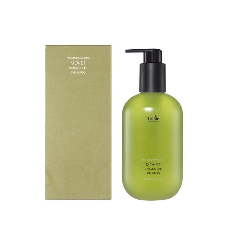 Шампунь Lador Movet Keratin LPP Shampoo парфюмированный безсульфатный протеиновый 350 мл (8809789632820)