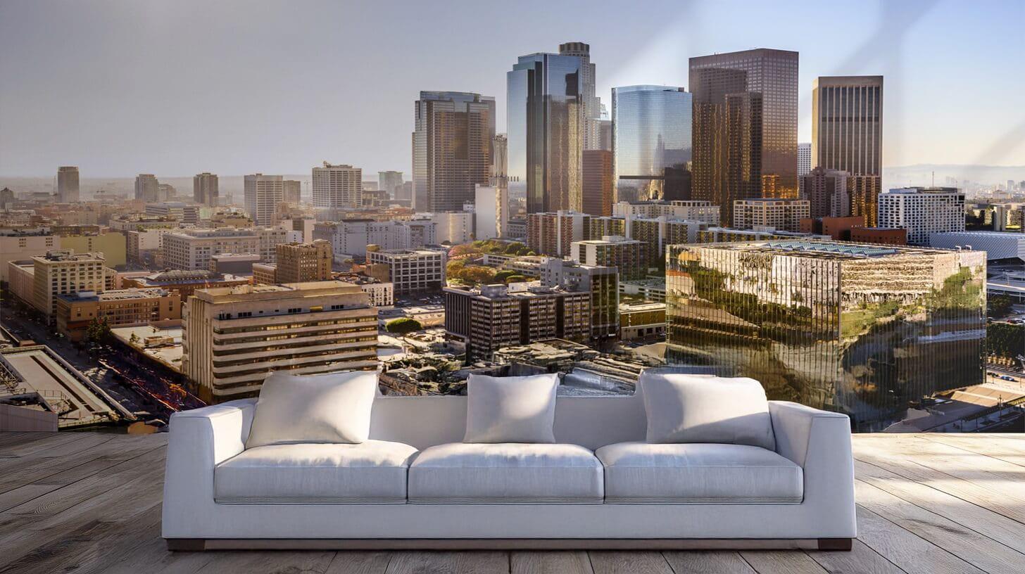 Фотошпалери флізелінові Styleo Print-walls Дзеркальні будівлі 0250 350х270 см (Pw-0250/3)