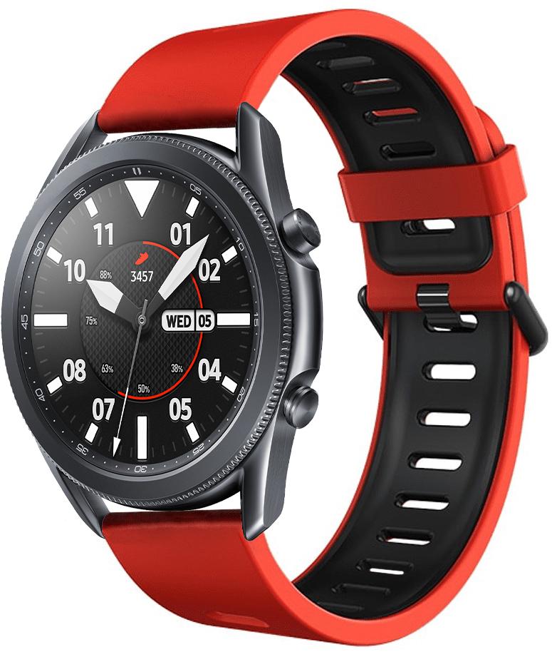 Ремешок Traf для Galaxy Watch 3 45 мм Orange/Black (20422) - фото 1 Ремешок Traf для Galaxy Watch 3 45 мм Orange/Black (20422) - фото 1