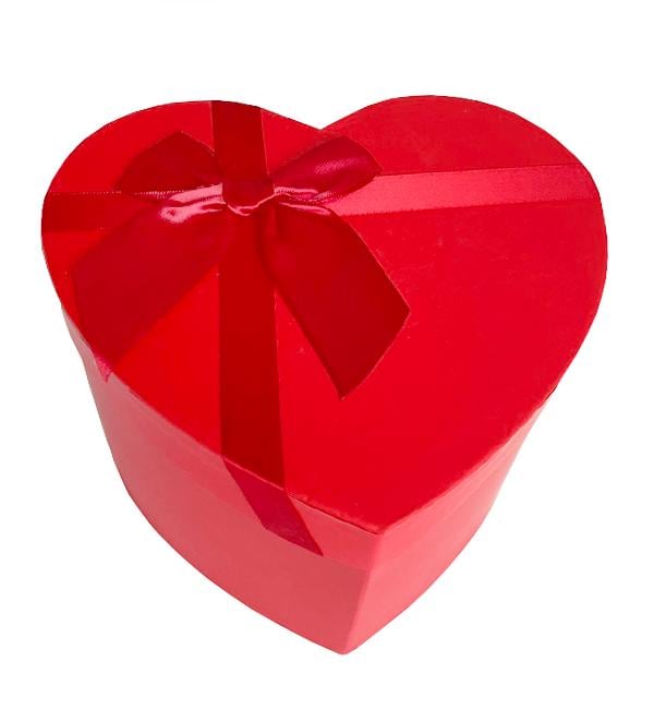 Подарочная коробка Сердце 18x20x13 см Красный (415065)