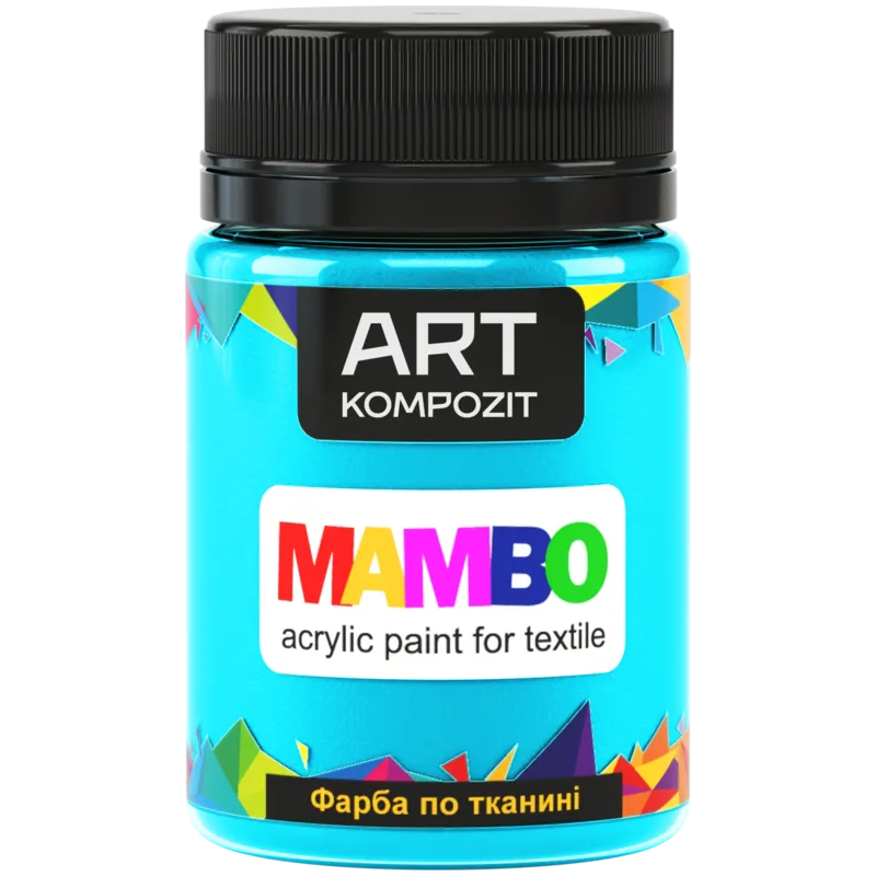 Краска по ткани ART Kompozit MAMBO 50 мл 15 Бирюзовый (746794)