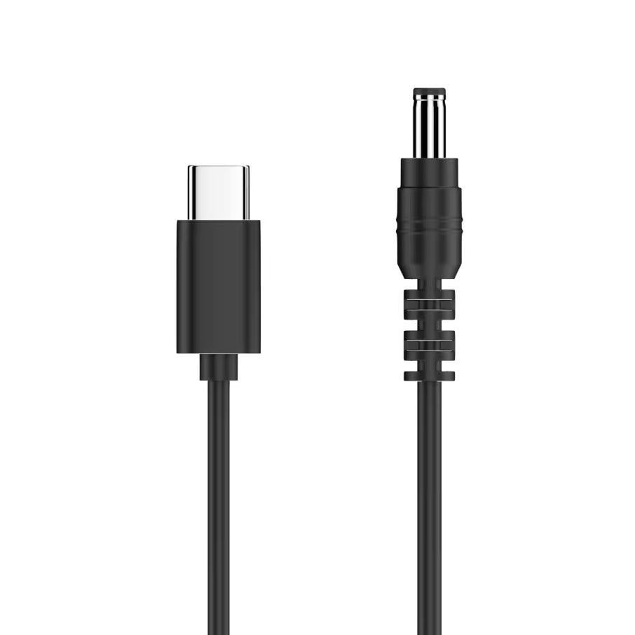 Кабель-адаптер USB Type-C на DC5521 DC 5,5x2,1 мм с триггером PD 12V/3А 36 Вт (ART-14280) - фото 1