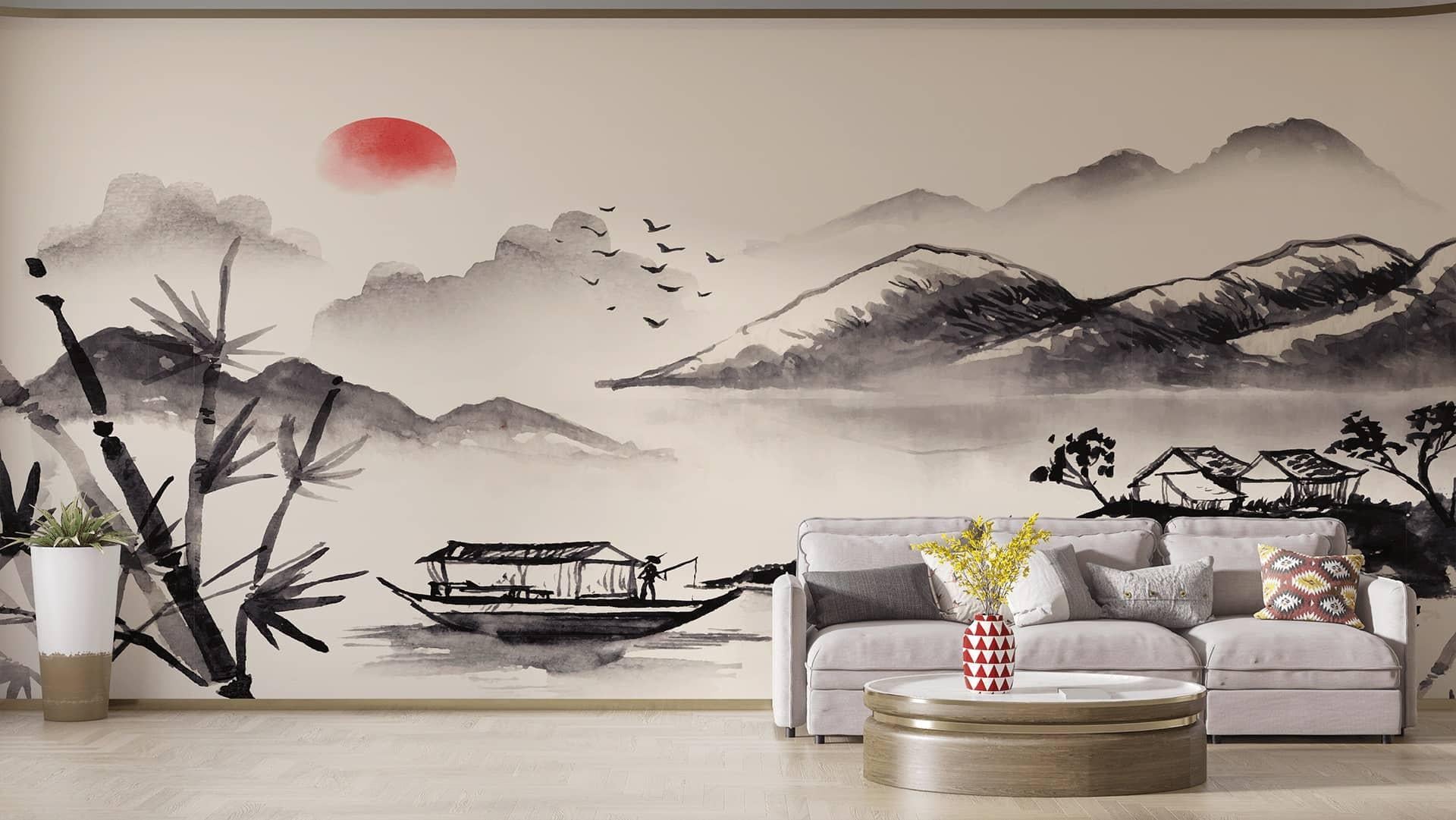 Фотообои флизелиновые Styleo Print-walls Вид вдохновляющий на путешествия 0385 350х270 см (Pw-0385/3)
