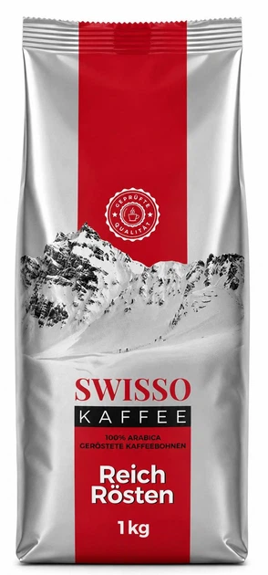 Кава в зернах Swisso Reich Rosten 100% Arabica 1 кг