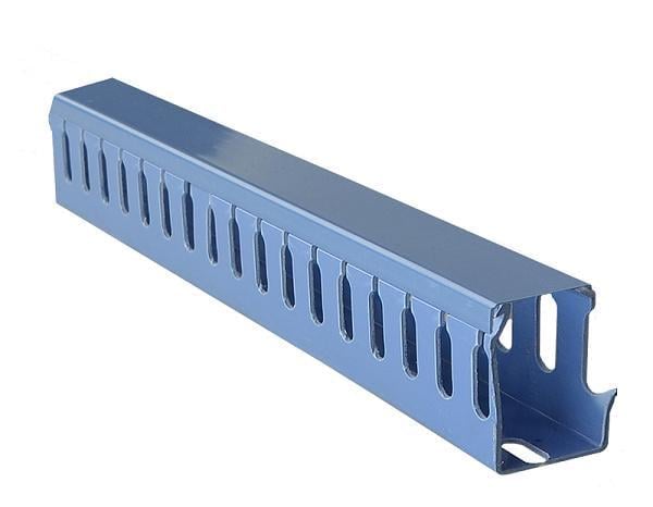 Короб перфорированный АСКО 25x40 мм 2 пог. м ПВХ Синий (A0070020019)