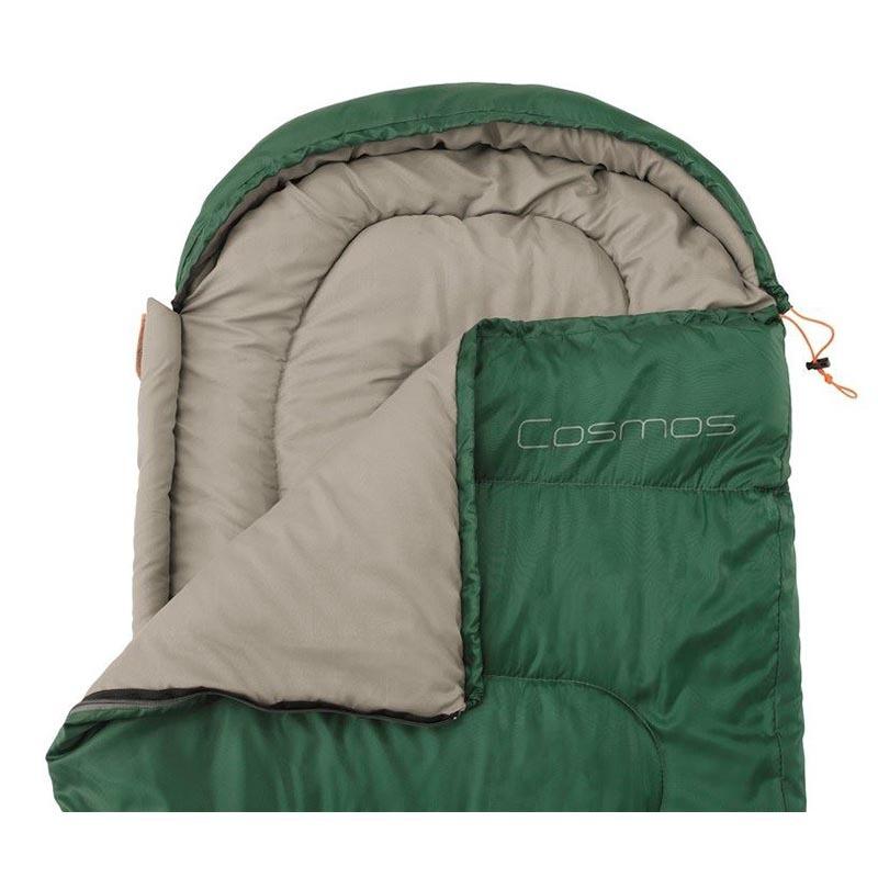 Спальний мішок Easy Camp Cosmos 12/8°C 190 см Left Zip Green (240150) - фото 4