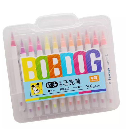 Набор маркеров двухсторонних BobDog 36 цв. (WW01137ST) Набор маркеров двухсторонних BobDog 36 цв. (WW01137ST)