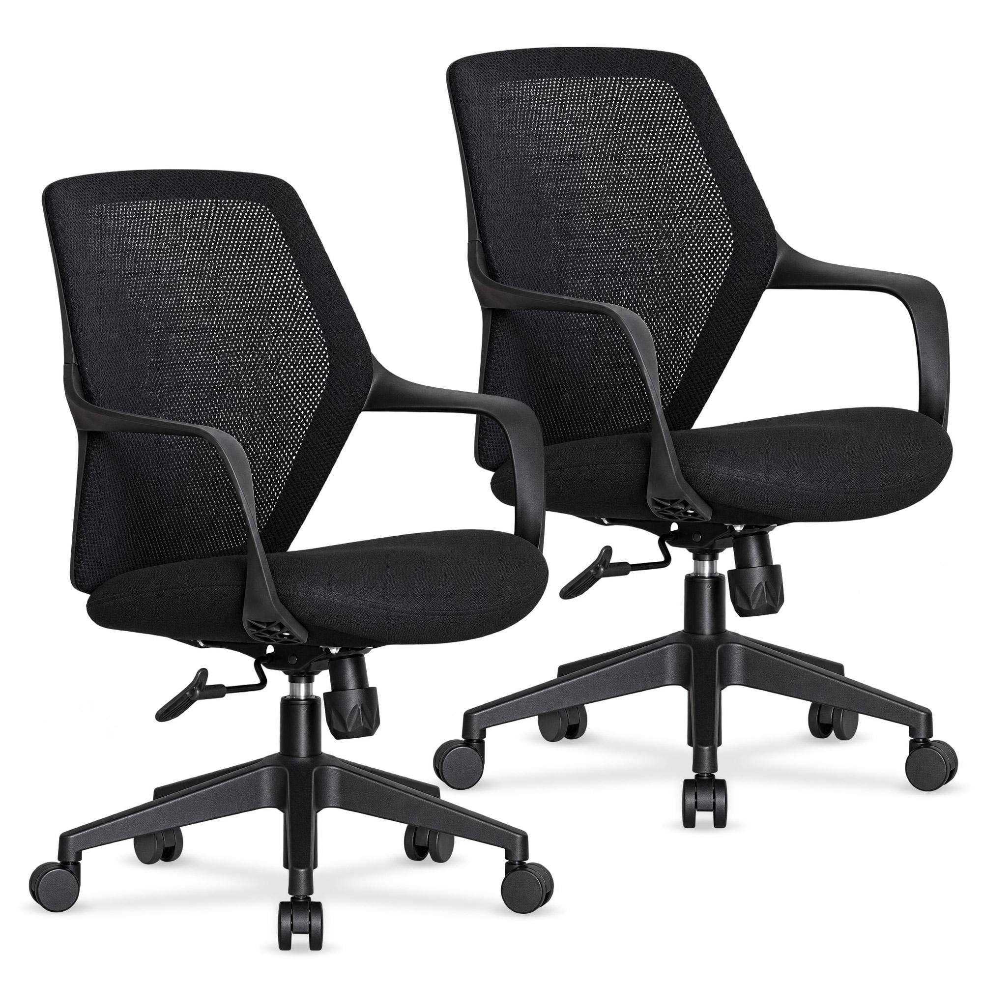 Комплект кресла Mealux Arco 2 шт. Black (HF-B10 F/B-X2)