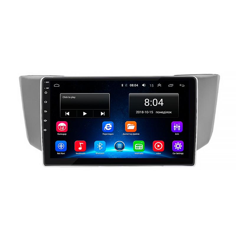 Магнитола штатная Lesko 9" для Lexus RX II Restyling 2006-2009 2/32Gb Wi-Fi GPS Base Магнитола штатная Lesko 9" для Lexus RX II Restyling 2006-2009 2/32Gb Wi-Fi GPS Base