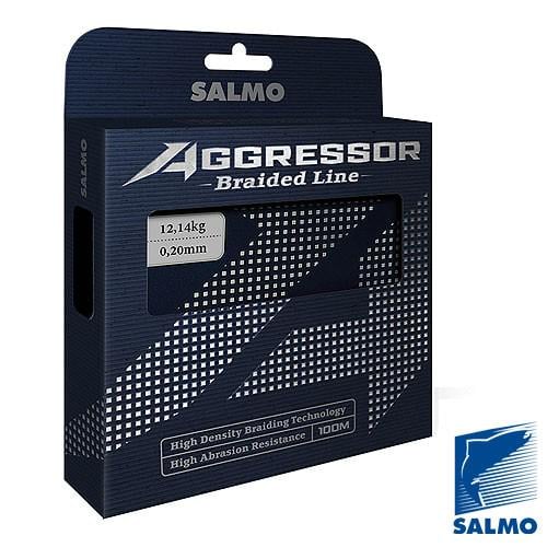 Шнур Salmo Aggressor Braid 100 м 0,28 мм 16,3 кг