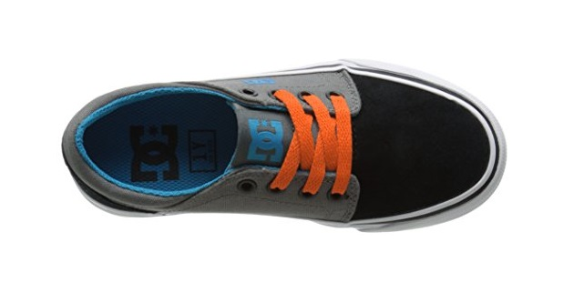Кросівки DC Shoes Kids Trase р. 29/12/18,2 см Grey/Black/Orange - фото 2 Кросівки DC Shoes Kids Trase р. 29/12/18,2 см Grey/Black/Orange - фото 2