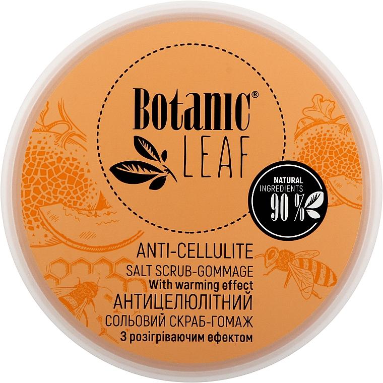 Скраб-гомаж солевой Botanic Leaf антицеллюлитный с разогревающим эффектом 300 мл (17802)